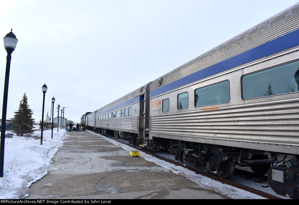  Looking south from Churchill Station